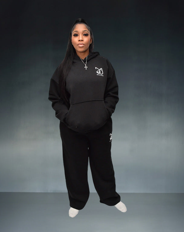 Baggy Fit  Black Women's
