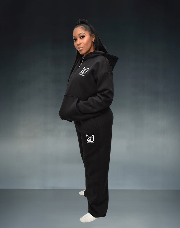 Baggy Fit  Black Women's