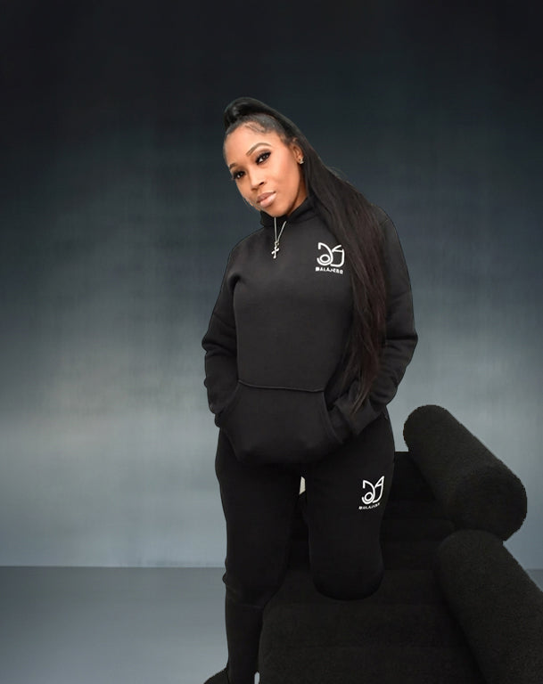 Slim  Fit Black  Women's